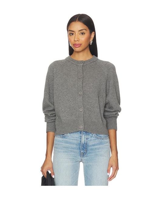 ALIGNE Black Tania Merino Cardigan