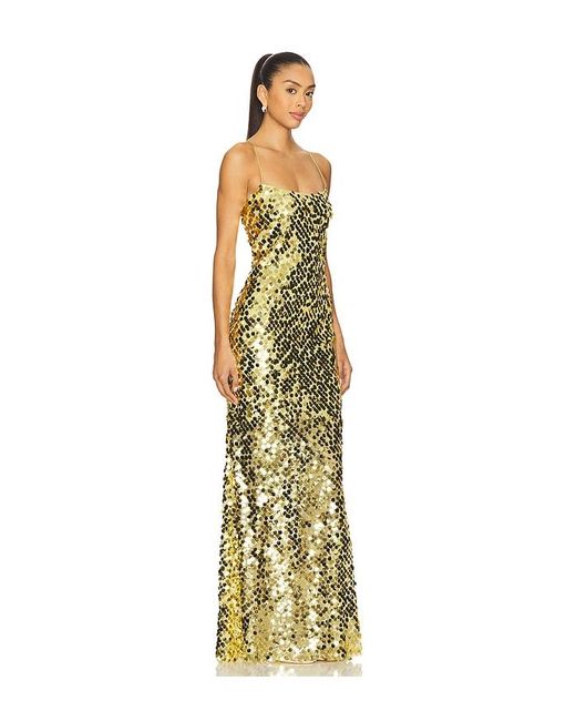 The Sei Metallic Trägerkleid Mit Pailletten