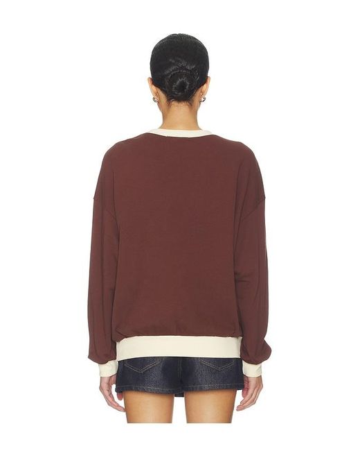 Daydreamer Red X Revolve Nashville Colorblock Oversized Sweatshirt