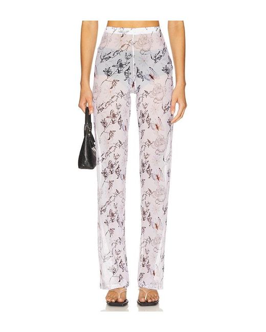 Juliet Johnstone White Mesh Pant