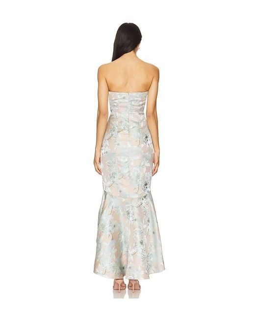 Lovers + Friends White Urgonia Gown