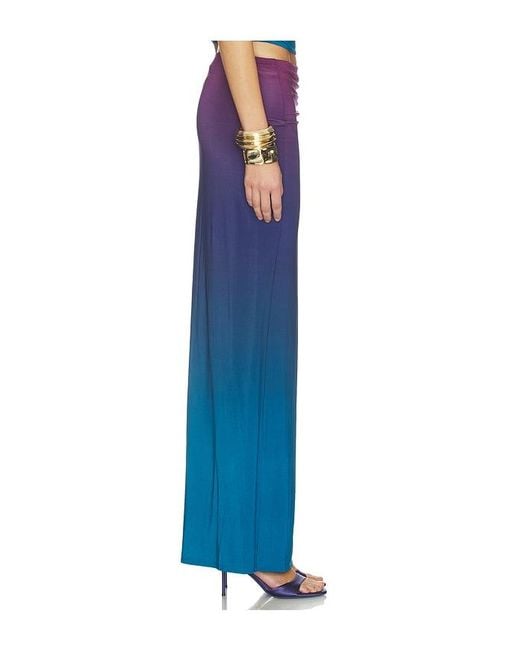 AFRM Blue Aven Skirt