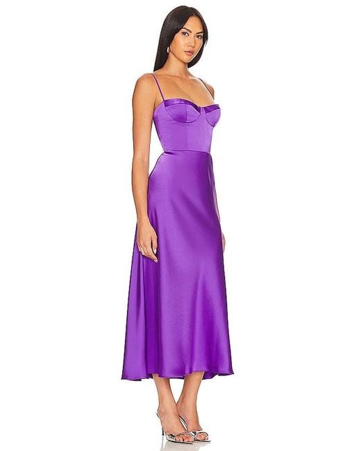 Katie May Purple Flora Dress