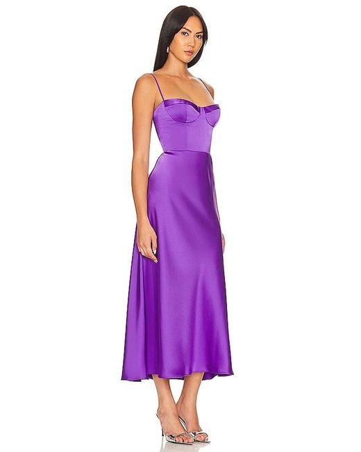 Katie May Purple Flora Dress