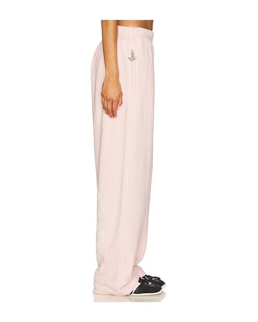 Pantalón Deportivo Just Fore You En Color Rubor Talla En Boys Lie de color Pink
