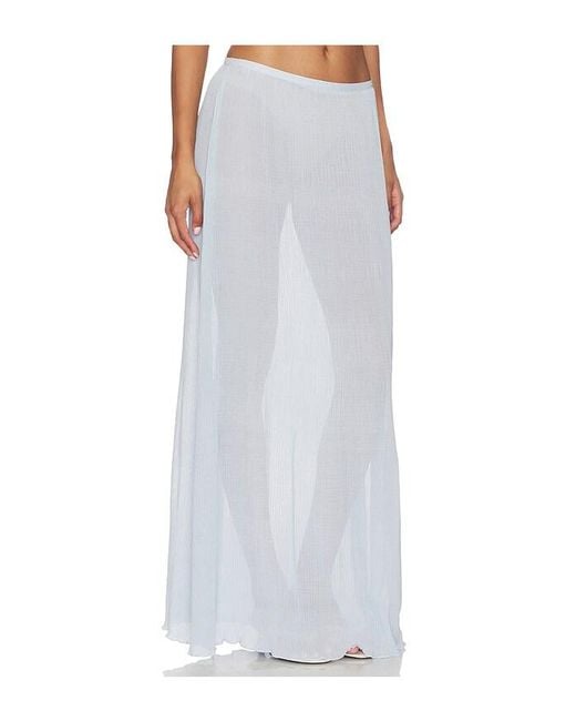Lioness White Ford Maxi Skirt