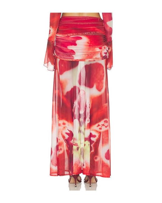 Feners Red Susurro Skirt