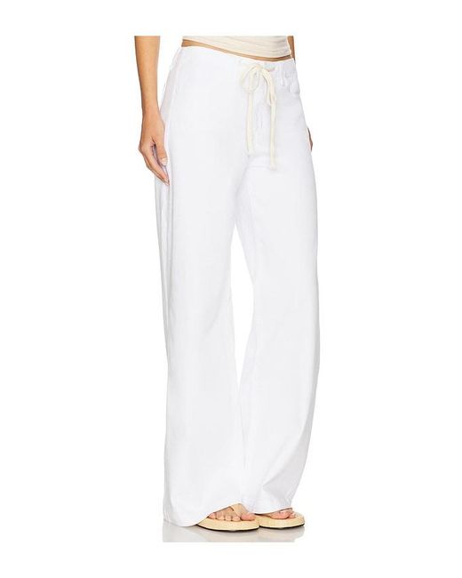 AG Jeans White Weiter Schnitt Stella