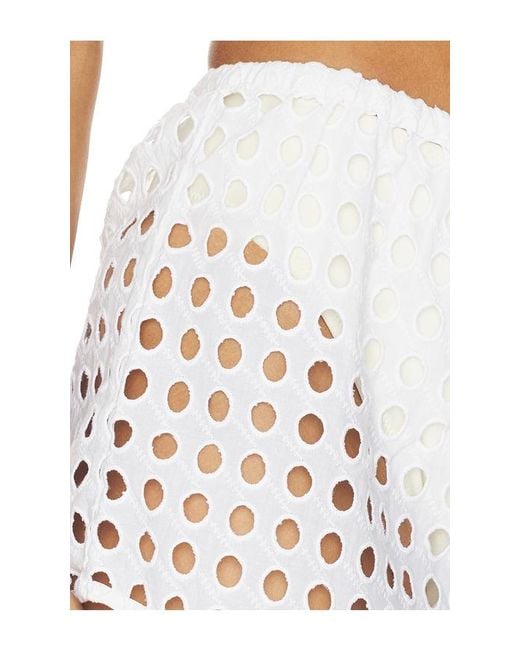 Solid & Striped White The Remi Short