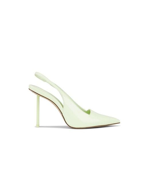 Femme LA White X Revolve G63 Slingback Pump