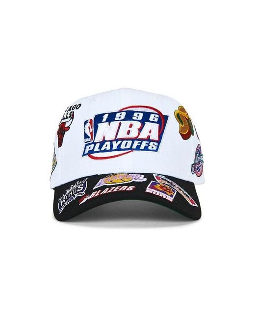 Mitchell & Ness Blue Nba Playoffs Pro Hat for men