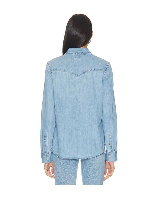 Levi's Blue Heritage Western Denim Shirt