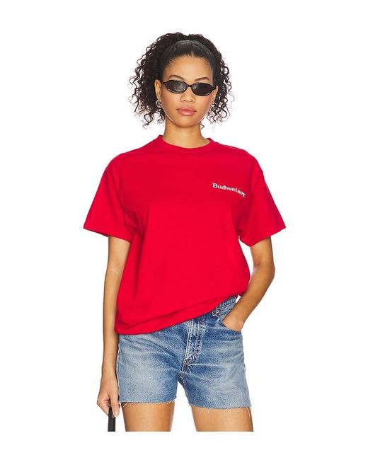 Camiseta En Color Rojo Talla (También En M, S, Xl/1X, Xs) Junk Food de color Red
