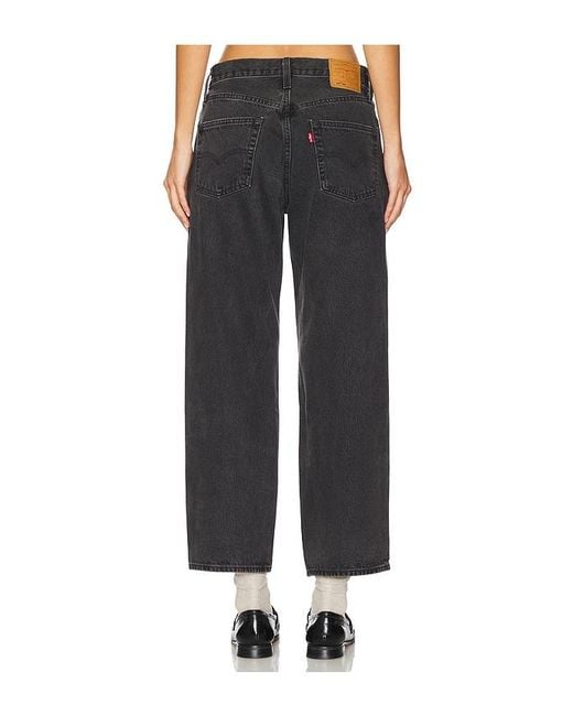 Levi's Black 501 90S Ankle Straight Jeans