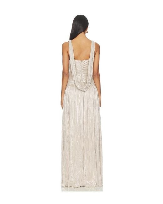 Lovers + Friends White Nikoletta Gown