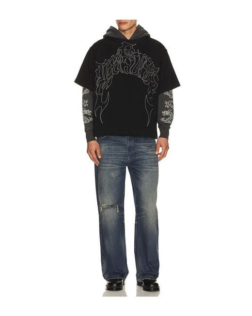 Pleasures Hoodie Dragon in Black für Herren