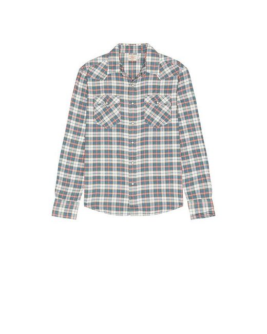 Faherty Brand Gray Western Shirt for men