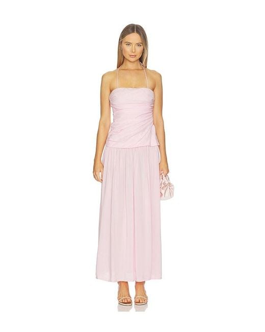 Faithfull The Brand White Notte Maxi Dress