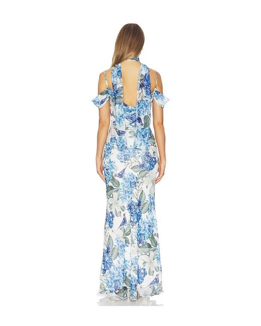 Sonya Moda Blue Rosalie Dress
