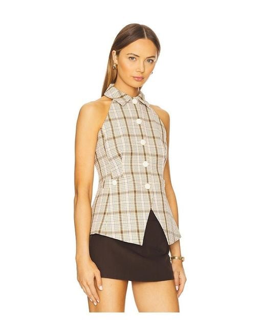 Veronica Beard Natural Orlinda Vest