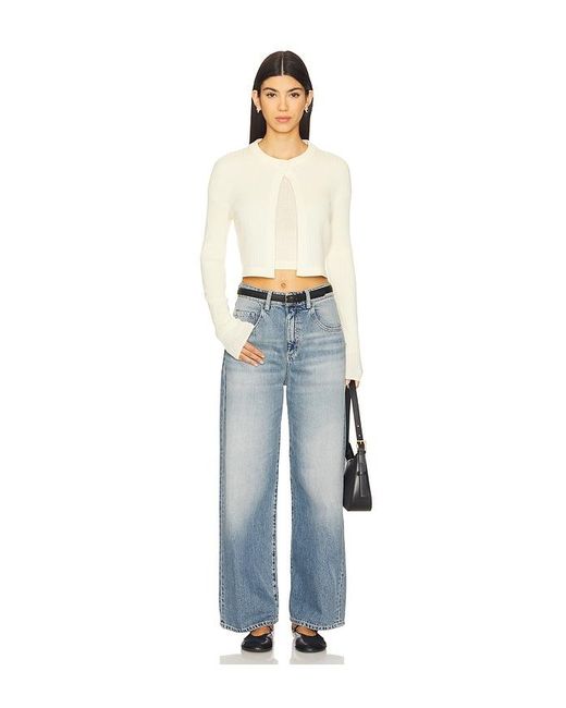 A.L.C. White Lina Top