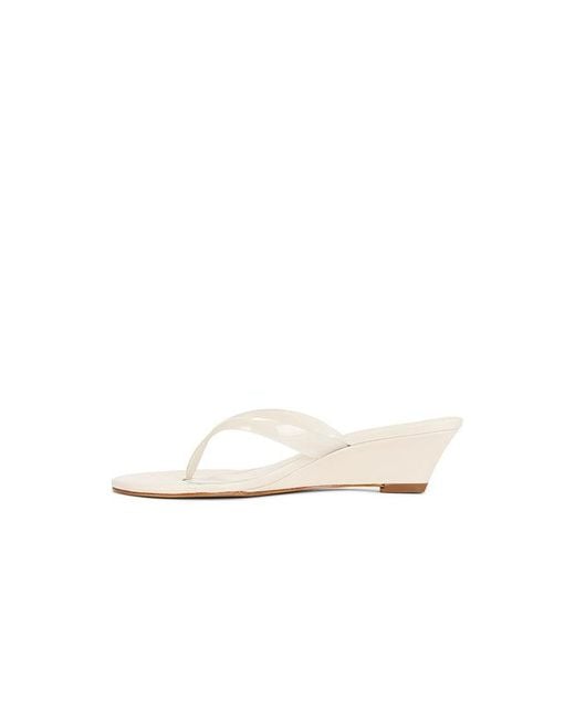 SCHUTZ SHOES White Roslyn Wedge Sandal