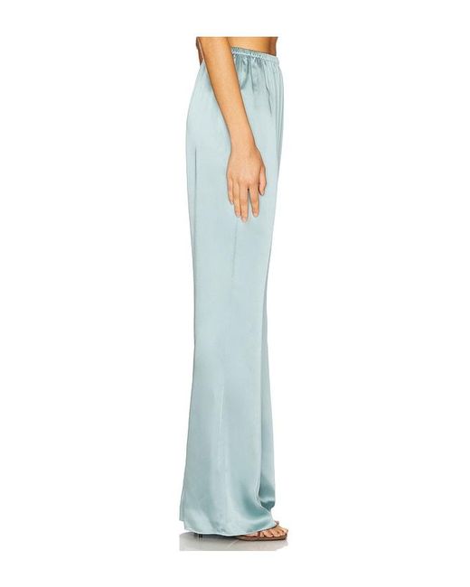 SER.O.YA Blue Viva Satin Pants