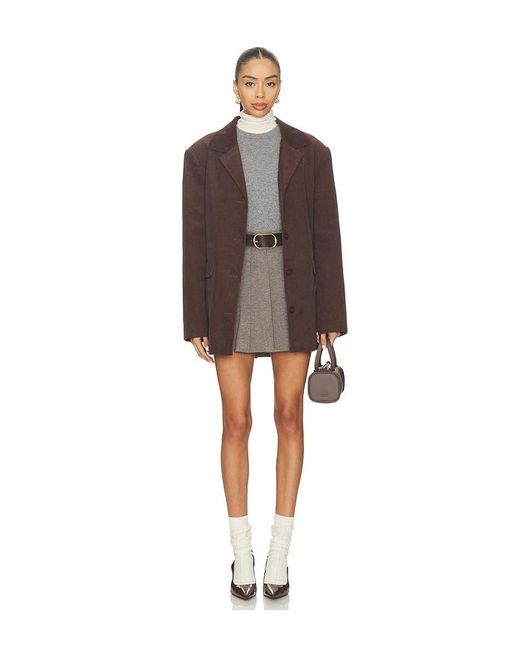 Rag & Bone Gray Minirock Irina