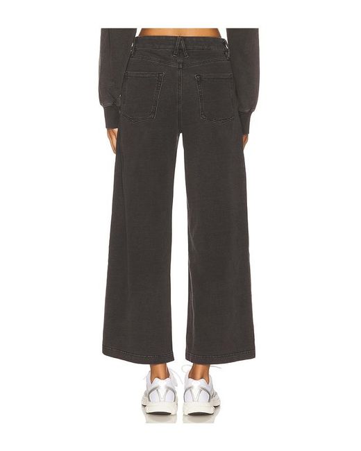 GOOD AMERICAN Black Jeanius Cropped Good Skate