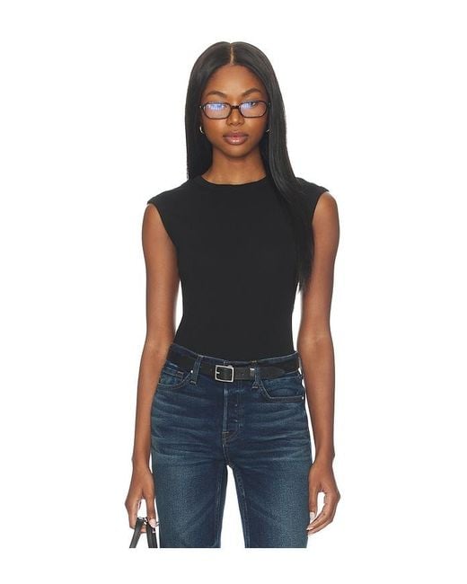 Cotton Citizen Black The Seoul Muscle Tee