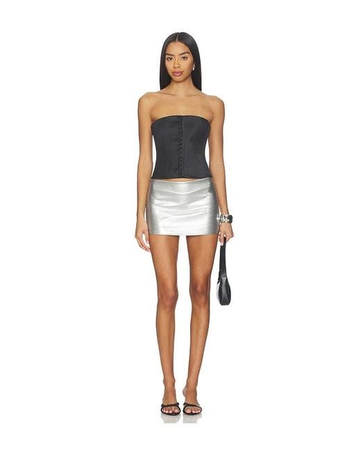 Ceren Ocak White Mini Skirt