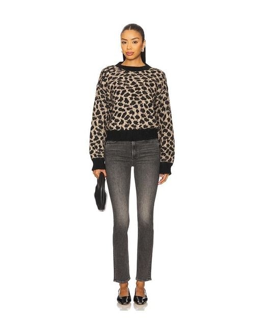 Mother Black The Itsy Crop Jumper