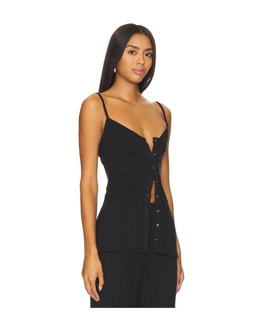 Lovers + Friends Black Kinsley Top