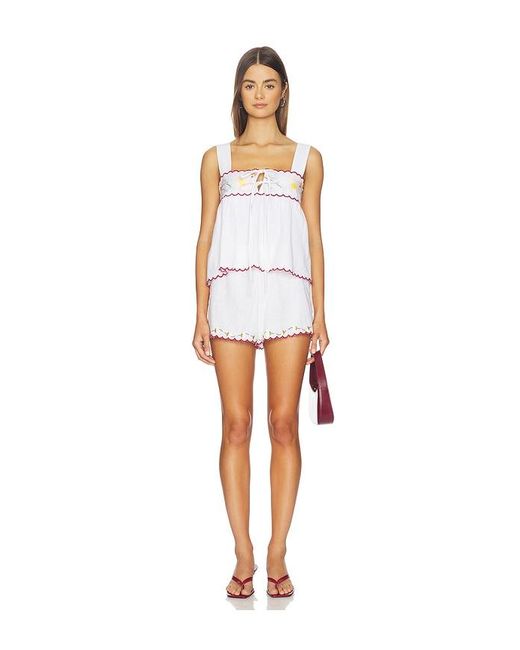 Ciao Lucia White Ander Top