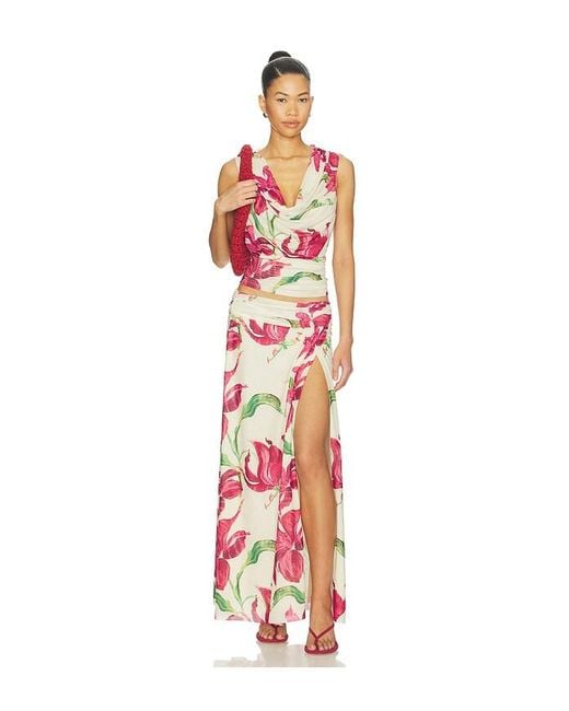 SOVERE Red Azalea Top