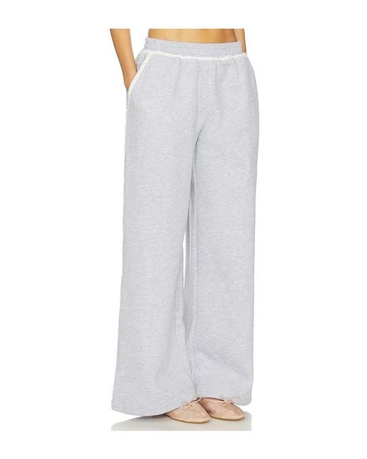 Lovers + Friends White Juliana Pant