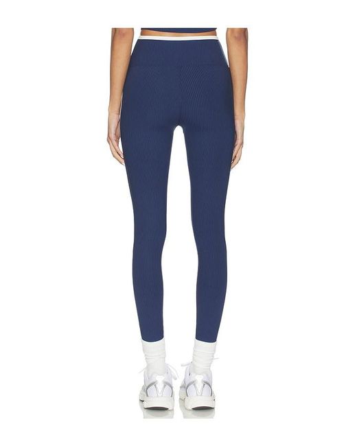 Year Of Ours Blue Ribbed Track Legging