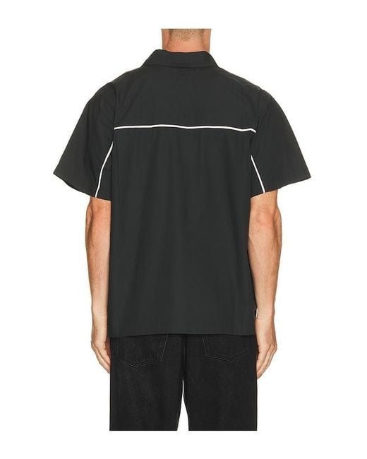 Obey Black Camber Woven Shirt for men