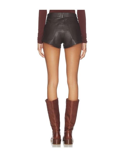EB DENIM Black Portman Low Rise Short