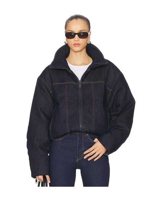 Gestuz Blue Rinova Puffer