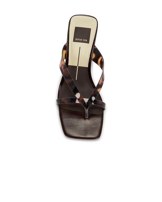 Dolce Vita White Brevel Vinyl Sandal