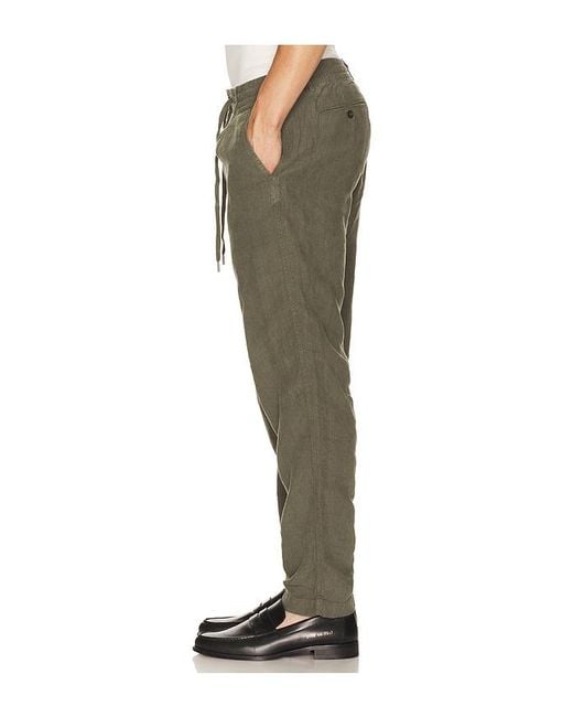 Polo Ralph Lauren Green Prepster Linen Pant for men