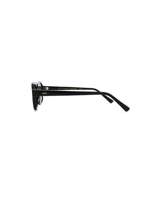 Messyweekend Blue Burt Sunglasses for men