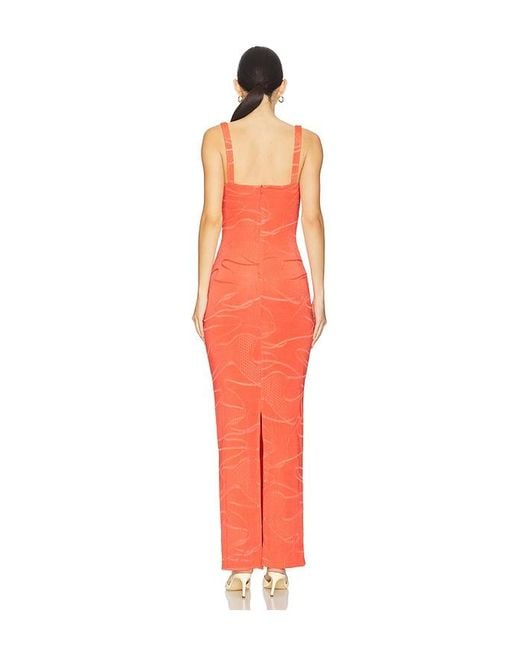 superdown Orange Ezra Maxi Dress