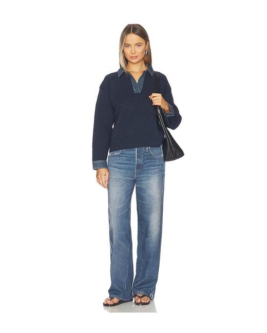 Rag & Bone Blue Marie Polo