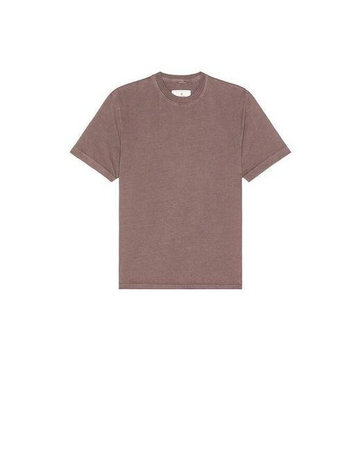 Reigning Champ Brown Midweight Jersey Fadeaway Standard T-Shirt for men