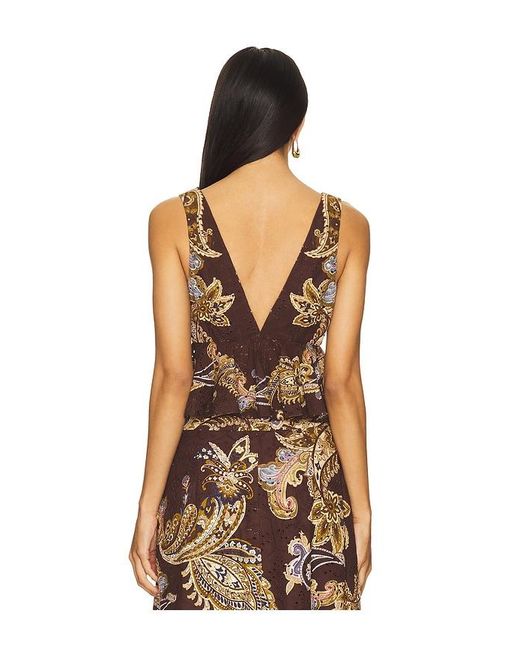 Hemant & Nandita Black Peplum Top