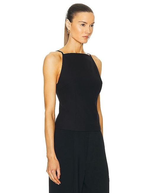 L'academie Black Kamari Top