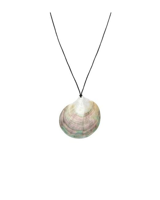 Lovers + Friends Multicolor Avery Shell Necklace