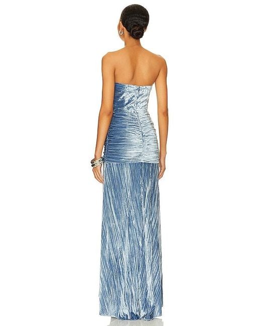 House of Harlow 1960 Blue X Revolve Benicia Gown
